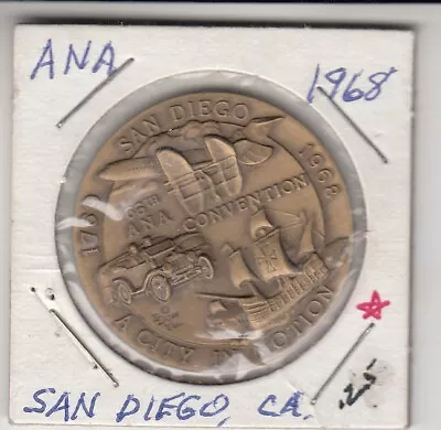 Rochester N.Y. The Metal Arts Company ANA 1968 San Diego • $13.99