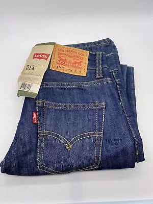 Men’s Levi’s 514 Slim Straight Jeans Reg 10 25x25 Brand New • $34.99