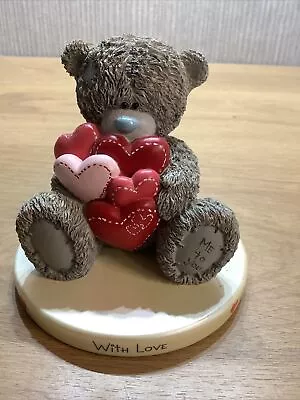 Me To You Bear Figurine Ornament Tatty Teddy Cake Topper Large With Love Hearts • £14.95