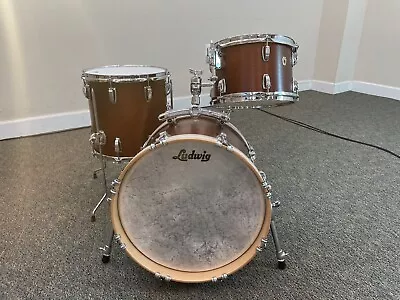 Ludwig Drums Legacy Mahogany USA Jazz Vintage Mahogany 8x12 14x14 14x18 • $2599