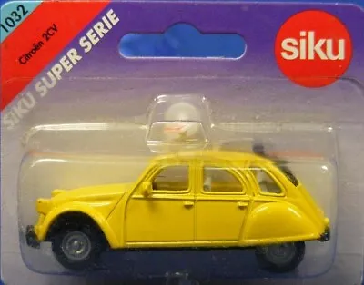 $15 • Buy Siku 1032 Citroen 2CV Historical Automobile 1/55 Scale Die-cast New MIB