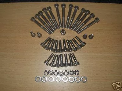 MOTO MORINI 350 500 250 STAINLESS Steel ENGINEallen BOLTS Screws Cap Head • $23.98