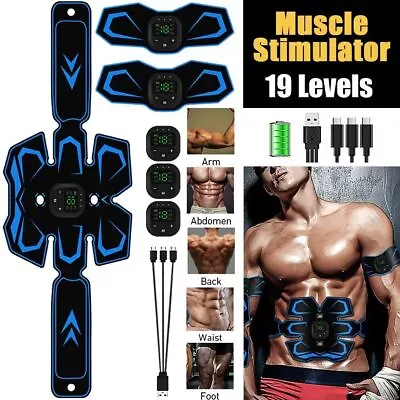 2024 EMS Abdominal Muscle Core Toning Trainer Stimulator Flex Toner Tactical • $21.02