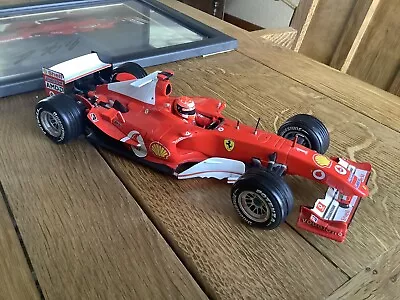 1/18 Hot Wheels Ferrari F2004 Michael Schumacher - Piece Missing. • £20