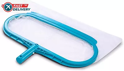 Leaf Skimmer Net For Above Ground Pool Durable Cleaning Tool • $13.91