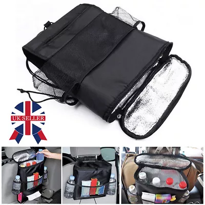 £4.59 • Buy Car Seat Back Storage Bag Multi-Pocket Tidy Organiser Cool Hot Travel Holder