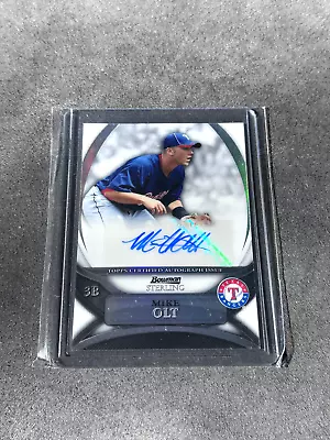 Mike Olt 2010 Bowman Sterling Auto Autograph Refractor 024/199 • $3.49