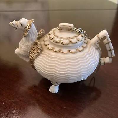 Vintage NINI Griffin’s Tea Pot #6-11 Miniature Quality Oriental Dragon Figurine • $12