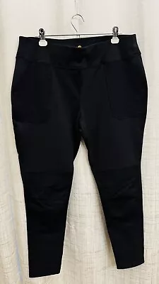 Carhartt Leggings Black Force Womens XL 16/18 Fitted Stretch Pants 102482 • $33.88