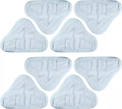 8 Pack Replacement Pads Compatible With H2O H20 Steam Mop X5 - Washable& Reusabl • $22.86