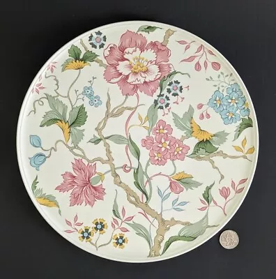 Villeroy & Boch CHINTZ Floral 12  Porcelain Serving Platter Cake Plate EXCELLENT • $24.99