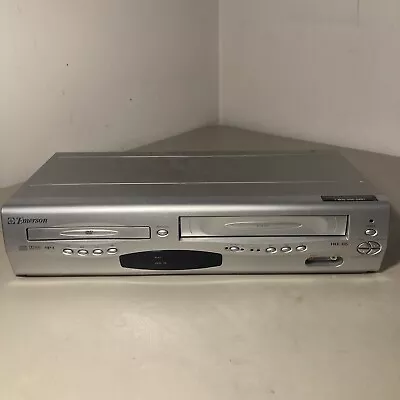Emerson EWD2203 DVD VCR Combo Player 4 Head Hi-Fi VHS Recorder No Remote Tested • $42