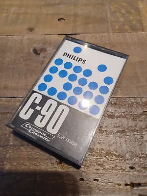 Philips C-90 Low Noise Blank Cassette • £9.95