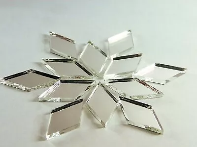 Diamond Shape Mirror Mosaic Tiles 1 X1/2  (25.4mm X 12.7mm). Wholesale Lot. • $368