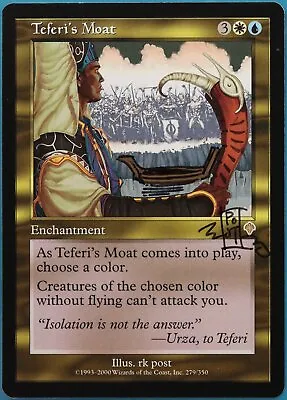 Teferi's Moat Invasion NM White Blue Rare SIGNED MTG CARD (ID# 452632) ABUGames • $5.45