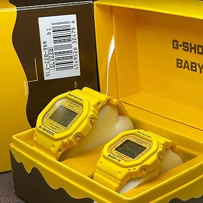 Casio G-Shock Baby-G SLV-22B-9D Yellow Honey Bee Couple Valentine Digital Watch • $390.50