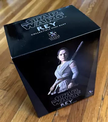 NEW Star Wars Rey Collectible Mini Bust Gentle Giant LTD 874/2500 3D Systems • $49.95