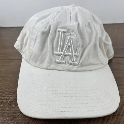 Los Angeles Dodgers Hat LA American Needle White Hat Adjustable Adult Size Hat • $6
