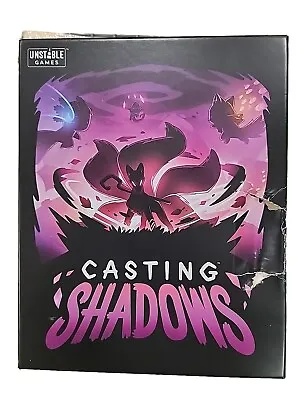 Casting Shadows Kickstarter Exclusive Board Game Unstable Games Complete Meeples • $59.95