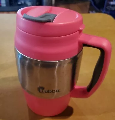 Bubba Keg 34 Oz Insulated Travel Mug Pink And Gray • $13