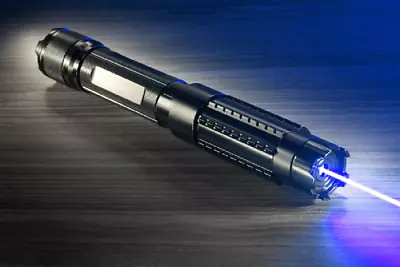 BW6-A Blue Laser Pointer 450nm Adjustable Focus Light Visible Beam Lazer Pen 1MW • $108.89