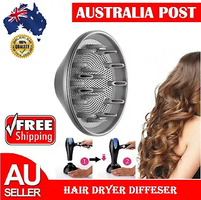 Universal Hair Diffuser Hair Dryer Diffuser Attachment For Curly And Wavy Hair • $18.09