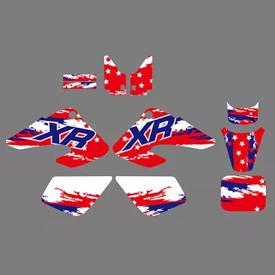 Team Graphics Backgrounds Decals For Honda XR50 XR 50R XR50R 2000-2003 • $39.99