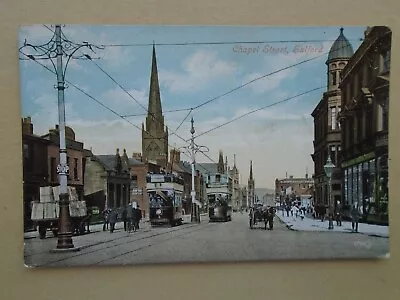 Postcard Of Chapel Street Salford Greater Manchester • £2