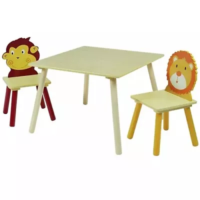 Liberty House Kids Toys Jungle Kids Table & 2 Chairs RRP 55.00 Lot R1761 • £45.99