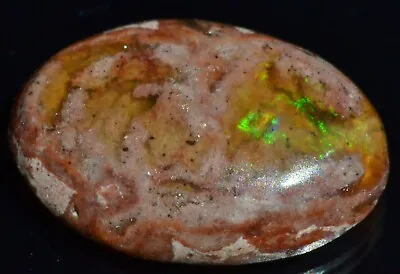 2 Ct MEXICAN 100% NATURAL BEAUTY MATRIX MULTICOLOR FIRE OPAL GEM 4 JEWELRY • $12.74