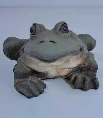 Vintage 1993 Bull Frog 5016 Universal Statuary Figurine Yard Garden Lawn Decor • $15