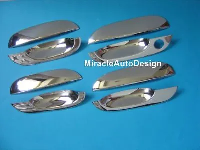 LHD Chrome Stainless Door Handle Cover BMW 96-03 E39 5-Series 95-01 E38 7-Series • $58.50