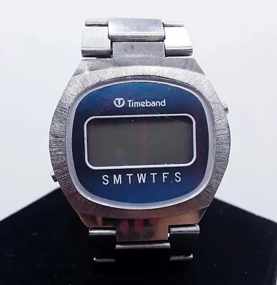 Vintage Timeband Fairchild Digital LCD Mens Watch  • $25.78