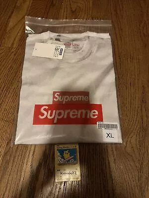 Supreme MM6 Maison Margiela Box Logo Tee XL DS In Hand Ready To Ship!! • $199.95