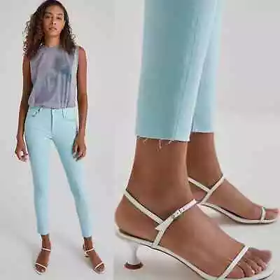 NWT AG Adriano Goldschmied Legging Ankle Mint Jeans SIZE 26 Orig $198 • $99