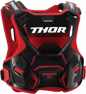 Thor Dirt Bike Youth Guardian MX Roost Guard - Red/Black • $126.37