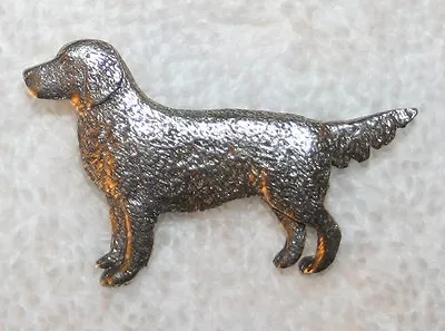 Golden Retriever Dog Harris Fine PEWTER PIN Jewelry Art USA Made • $11.99