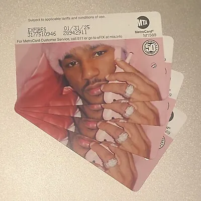 Rare Cam'ron Mta Metrocards For Hip-hop50th Year Anniversary! • $56