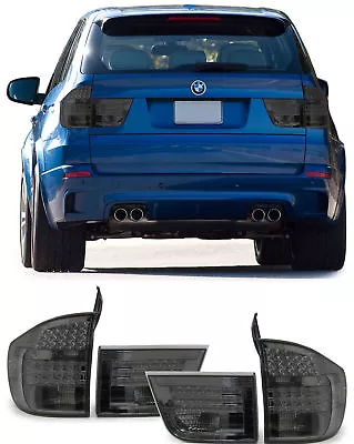 $558.95 • Buy All Smoked Led Tail Lights Lamps For Bmw X5 E70 03/2007-10/2012 Nice Gift