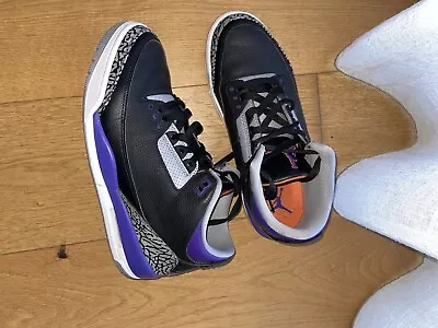 Size 10 Jordan 3 Court Purple  • $140