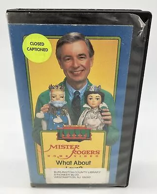 HTF Playhouse Video - Mister Rogers Neighborhood - What About Love ? - VHS • $19.99