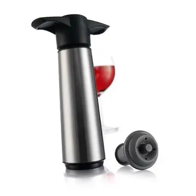 $36.95 • Buy Vacu Vin 6493556 Wine Saver Giftpack - 1 Stainless Steel Pump 1 Stopper