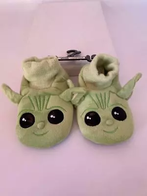Star Wars Baby Yoda Kids Sock Top Puppet Slippers Toddlers 7-8 M Boys/Girls • $8.99