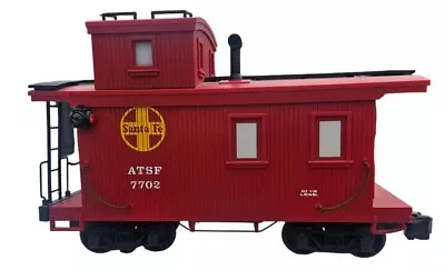 Lionel G Scale Off Center Cupla Atsf Santa Fe Lighted Caboose 7702 • $24.99