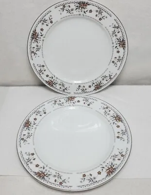 Fine Porcelain China Claremont Made In Japan 10  Vintage Dinner Plates Lot Of 2 • $15.98