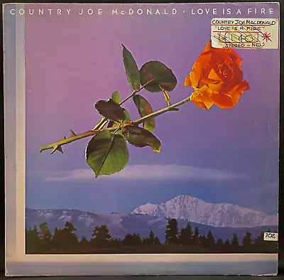 Country Joe McDonald – Love Is A Fire – USED Vinyl LP • £2.99