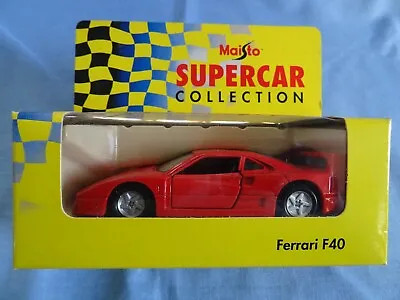 Maisto Supercar Collection Model - Ferrari F40 • £4.30