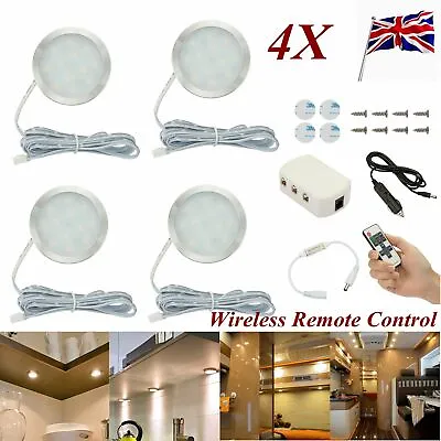 4x 12V Interior LED Spot Light For Camper Van Caravan Motorhome Boat Warm White • £9.89