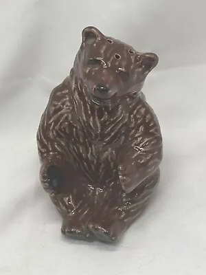 Vintage Ceramic Arts Studio Brown Bear Salt & Pepper Shaker • $15.99