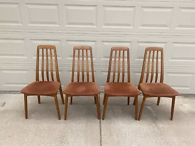 Vintage  Mid Century Danish Modern Teak Dining Chairs • $1200